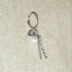 GOLDY イヤーカフ マルチ チャーム パール イヤーカフ レディース