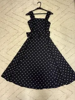 Apuweiser-riche／水玉ロングワンピース