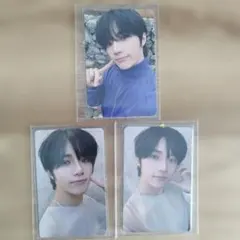 TXTボムギュ　サイン付きカード　3枚セット