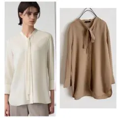 新品タグ付 26SS セオリー ボウタイブラウス Prime Georgette | Mercari