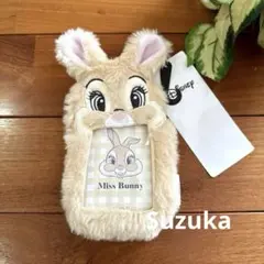 【新品】ディズニー　ミスバニー　トレカホルダー　チャーム　カードケース　アベイル
