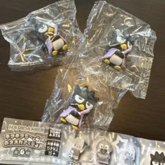 ばつ丸 はぴだんぶい キラキラもーっとおうえんフィギュア 3個セット