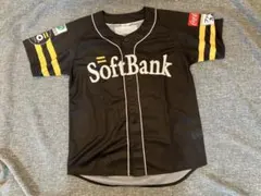 【美品】SoftBank ユニフォーム 黒