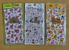 【プチドロップ】人気☆ディズニーのシール3枚セット