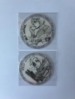 ブルーロック展　御影玲王　クリアコースター　シート　2枚