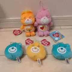 Care Bears ケアベア ぬいぐるみ オレンジ　＆おまけ