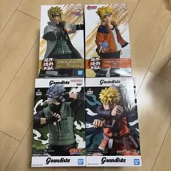 ナルト ボルト ミナト カカシ 4体セット フィギュア