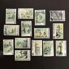 レア】朝鮮切手 1975-1976 記念切手 8枚セット - メルカリ