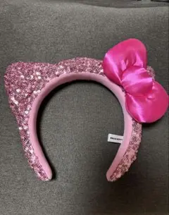 HELLO KITTY ラメ付きカチューシャ