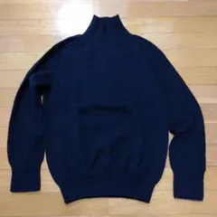 マーガレットハウエル hml ニットセーター ネイビー