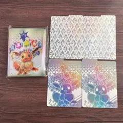 【海外限定】テラスタルフェス イーブイ ポケモン スリーブ & 仕切り 4枚