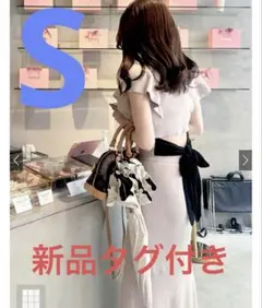 【新品】バックリボンニットXマーメイドスカートセットアップ[rut519]