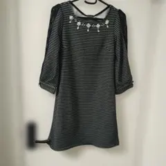 セシルマクビー　 7分袖チュニック ワンピース　М