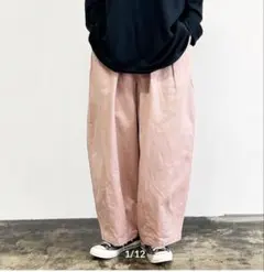 ★ HARVESTY ★ 【直営店限定カラー】サーカスパンツ ピンクのサムネイル