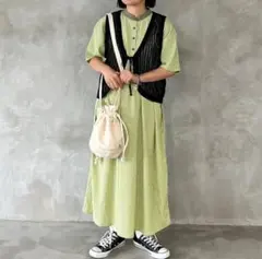 kutir クロシェニットベスト　ブラック