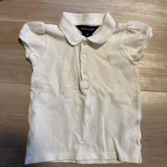 Ralph Lauren ポロシャツ サイズ90 ホワイト　ラルフローレン