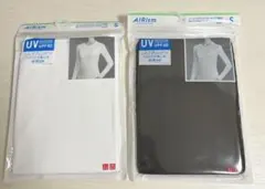 エアリズムUVカットクルーネックT/シルクブレンド　2枚セット　S