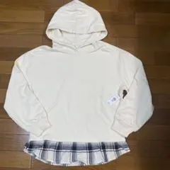 【新品】Gap Kids 2in1 フード付きパーカー　フーディ　160㎝