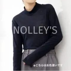 未使用タグ付き✨ シアートップス　ブラック　ハイネック　ノーリーズ