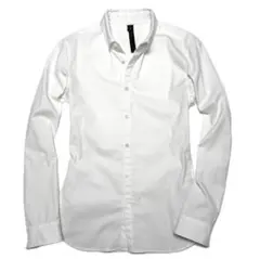 定価2.4万 wjk stretch simple B.D. シャツ L 白のサムネイル