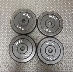 WFG 5KG ダンベルプレート 4枚セット