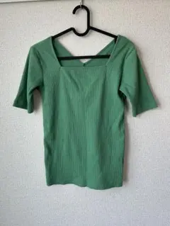 AZUL by mousy 2WAY RIB TOPS/2WAYリブトップス