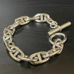 シェーヌダンクル ブレスレット アンカー チェーン メンズ 銀　セール中