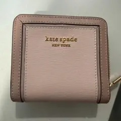 kate spade 二つ折り財布 ピンク