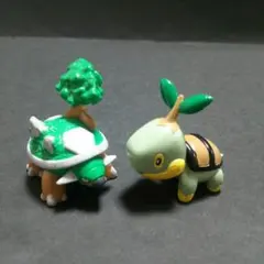 ポケモン、フィギュア、立体図鑑、ナエトル、ドダイドス、モンコレ