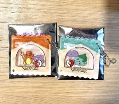 コメダ珈琲 ×ポケモンコラボ 豆菓子風チャーム メタモン フシギダネ ヒトカゲ