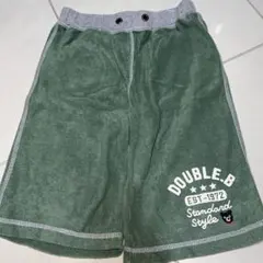 ミキハウスDOUBLE.B グリーン ハーフパンツ110cm