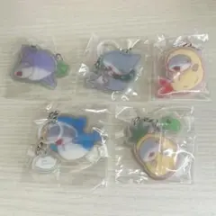 おでかけ子ザメ　めじるし2連チャーム　コンプセット