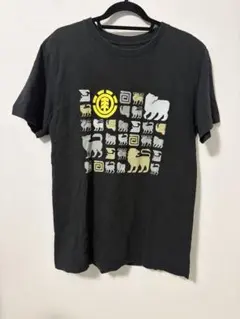 Element Tシャツ ブラック アニマル柄　エレメント　Lサイズのサムネイル