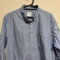 THE NORTH FACE 薄い青 ボタンダウンシャツ