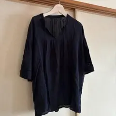 チュニック　紺色