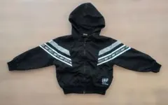 ANAPKIDS フード付き黒ジャケット