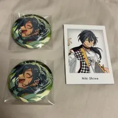 あんさんぶるスターズ 椎名ニキ 缶バッジ 10周年 CANBA!! あんスタ展