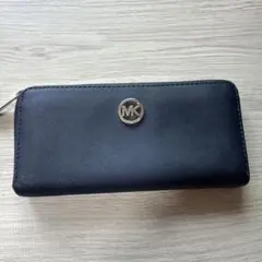MICHAEL KORS ネイビー 長財布 ラウンドファスナーのサムネイル