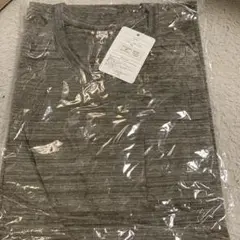 新品 Vネック Tシャツ LL カーキー　黒　色をお選びくださいのサムネイル