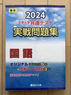 駿台文庫 2024 大学入学共通テスト実戦問題集 国語