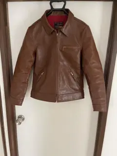 美品　FLAT HEAD 36 ホースハイドシングルジャケット　フラットヘッド