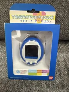 動作確認済BANDAI たまごっちプラスカラー ブルー 箱・説明書付き 