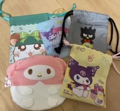 サンリオキャラクター ミニポーチセット