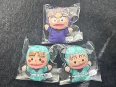 忍たま乱太郎 指人形マスコット 竹谷八左ヱ門 夢前三治郎 上ノ島一平