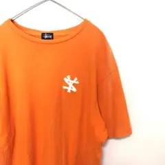 USA製 紺タグ STUSSY 90s XL 訳アリ 格安 SYロゴ Tシャツ