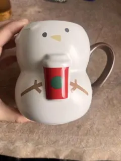 【即購入歓迎】STARBUCKS 雪だるま マグカップ 355mlスターバックス