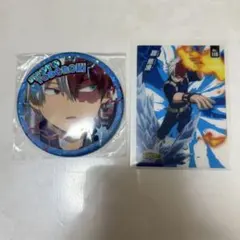 僕のヒーローアカデミア ヒロアカ 轟焦凍 缶バッジ 缶バ カード