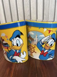 ドナルドダック 缶のみ2個セット