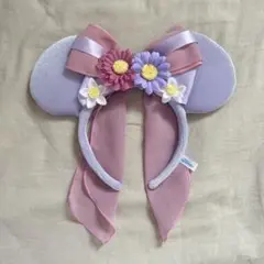 ディズニー　ファンタジースプリングス　ラプンツェル　カチューシャ