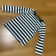 VANDASH ボーダー長袖カットソー